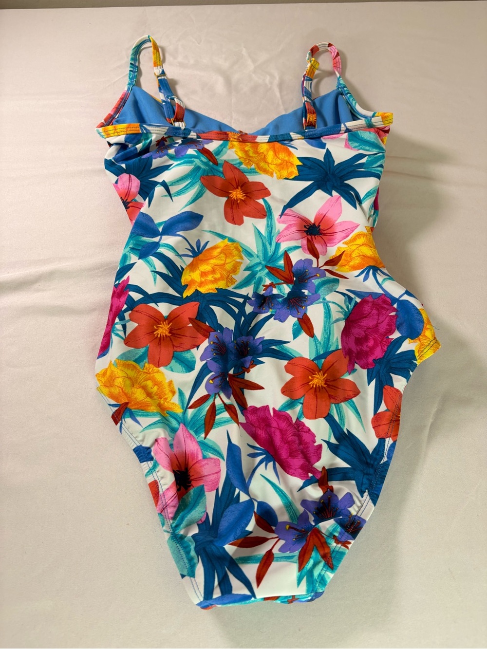 Floral One-Piece Swimsuit - Bright Multi